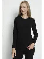 Ribana Siyah Uzun Kollu Body Arma Yıldız 3343 Siyah detay görünüm