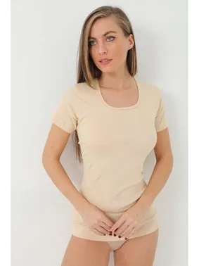 Arma Yıldız Ribana Ten Yuvarlak Yaka Fanila Arma Yıldız 3314 - Alternatif Görünüm