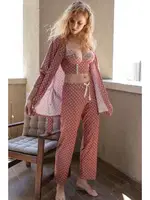 Sabahlık, Büstiyer ve Pantolon Takım Anıl 5605 detay görünüm