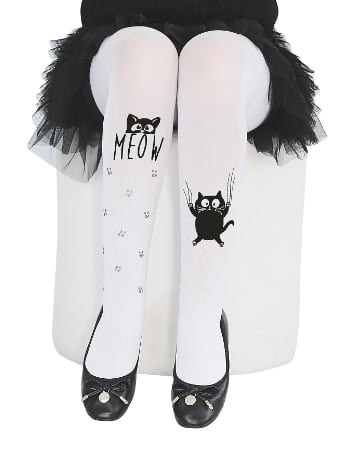 Şans Çocuk Külotlu Çorap Beyaz Daymod D2125173