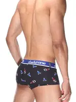 Şapka Desenli Kısa Erkek Boxer Darkzone DZN3310 detay görünüm
