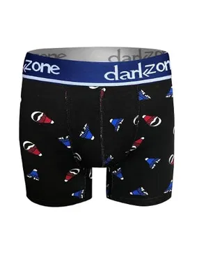 Darkzone Şapka Desenli Siyah Erkek Boxer Darkzone DZN2691