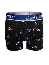 Darkzone Şapka Desenli Siyah Erkek Boxer Darkzone DZN2691