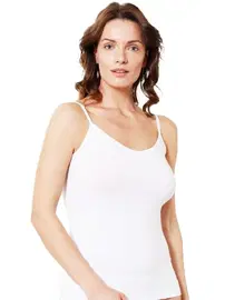 Özkan Saten Biyeli Pamuklu Modal İnce Askılı Kadın Atlet Özkan 20586 