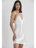 Saten Dantelli Çapraz Askılı Gecelik Sabahlık Takımı Pierre Cardin 4250 görsel 26