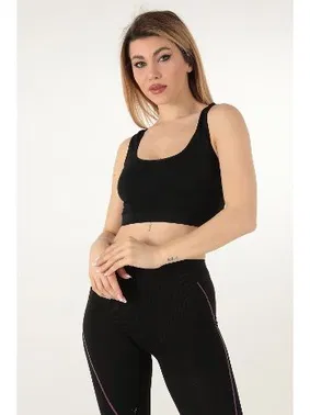 Miorre Seamless Desteksiz Kalın Askılı Spor Sütyen Miorre 999-ZZ0120 - Alternatif Görünüm