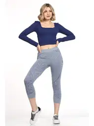 Miorre Seamless Dikişsiz Vücudu Saran Spor Kısa Tayt Miorre 001-001279