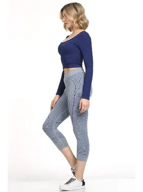 Miorre Seamless Dikişsiz Vücudu Saran Spor Kısa Tayt Miorre 001-001279 - Alternatif Görünüm