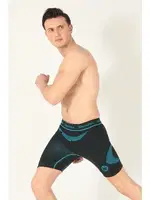 Seamless Dikişsiz Vücudu Saran Spor Kısa Tayt Miorre 001-026134 Siyah farklı açı