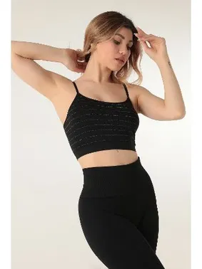 Miorre Seamless İnce Askılı Simli Büstiyer Miorre 999-ZZ0140