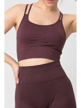 DOREMI Seamless Sırtı Çapraz Askılı Pedli Spor Sütyen DoReMi 002-000157 - Alternatif Görünüm