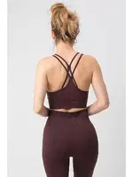 Seamless Sırtı Çapraz Askılı Pedli Spor Sütyen DoReMi 002-000157 görsel 4