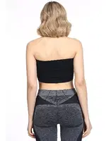 Seamless Straplez Askısız Pedsiz Büstiyer Miorre 999-ZZ0158 Siyah görsel 7