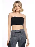 Seamless Straplez Askısız Pedsiz Büstiyer Miorre 999-ZZ0158 Siyah görsel 10