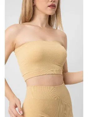 DOREMI Seamless Straplez Fitilli Spor Büstiyer DoReMi 002-000600 - Alternatif Görünüm