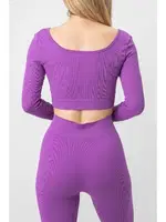 Seamless Straplez Uzun Kollu Fitilli Büstiyer DoReMi  002-000132 görsel 6