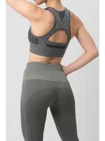 Seamless Swimmer Pedli Spor Sütyeni Miorre 002-000156 Antrasit farklı açı