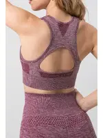 Seamless Swimmer Pedli Spor Sütyeni Miorre 002-000156 Bordo görsel 6