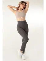 Seamless Yüksel Bel Spor Tayt DoReMi 002-000179 Antrasit detay görünüm