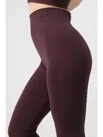 Seamless Yüksel Bel Spor Tayt DoReMi 002-000179 Kahverengi görsel 7