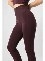 Seamless Yüksel Bel Spor Tayt DoReMi 002-000179 Kahverengi görsel 8