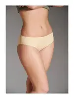 Silikonlu Lazer Kesim Kadın String Külot Eros ERSK1004 Ten