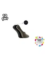 Dikişsiz Erkek Bambu Babet Çorap 12'li Şirin 7023-1 - 12 ADET Asorti farklı açı