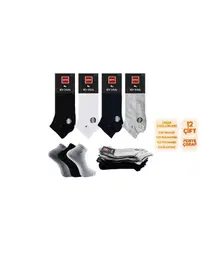 Şirin 12'li Ter Emici Dikişsiz Erkek Penye Patik Şirin 7090-06- 12 ADET