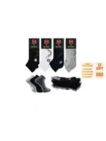 Dikişsiz 12'li Ter Emici Erkek Penye Patik Şirin 7090-07- 12 ADET Asorti