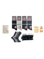 Ter Emici Dikişsiz Erkek Soket Çorap 12'li Şirin 7280-1 - 12 ADET Asorti