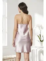 Sırtı Çapraz Askılı Saten Dantelli Kısa Gecelik Pierre Cardin 860 görsel 15