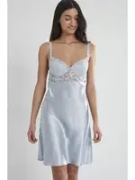 Sırtı Kalp Dantelli Saten Gecelik Sabahlık Takımı Pierre Cardin 4090  görsel 9