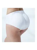 Sistina Popo Kaldırıcı Pop Up Korse Silikonlu Külot D-721 Beyaz görsel 4