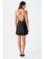 Siyah 2li Saten Gecelik Takım Tül Dantel Detaylı Transparan İmaj 104 Siyah farklı açı