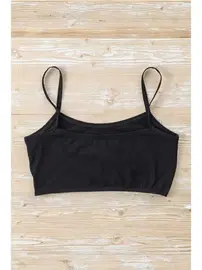 Arma Yıldız Siyah 3lü Kız Çocuk Yarım Atlet Pedsiz Pamuklu Alıştırma Sütyeni Arma Yıldız 7545 - 3 ADET