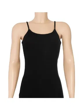 Yıldız Çamaşır Siyah 3'lü Paket Bambu Kadın İp Askılı Atlet Yıldız 2361