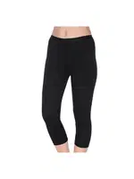 Siyah 3'lü Paket Likralı Kemerli Kısa Kadın Tayt Yıldız 3648 Siyah detay görünüm