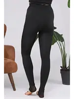 Siyah Bayan Peluş Tayt Pera Fitol 8022 farklı açı