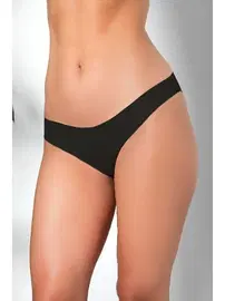 Gallipoli Siyah Dikişsiz İz Yapmaz Lazer Kesim Slip 3'lü Kadın Külot Gallipoli 21261