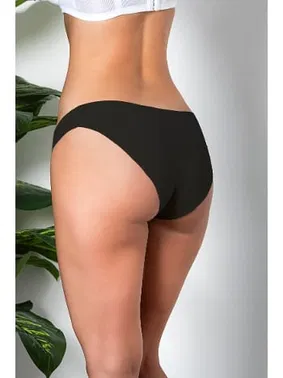 Gallipoli Siyah Dikişsiz İz Yapmaz Lazer Kesim Slip 3'lü Kadın Külot Gallipoli 21261 - Alternatif Görünüm