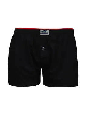 Arma Yıldız Siyah Düğmeli Havlu Bel Boxer 4'lü Paket Arma Yıldız 1140 - 4 ADET - Alternatif Görünüm