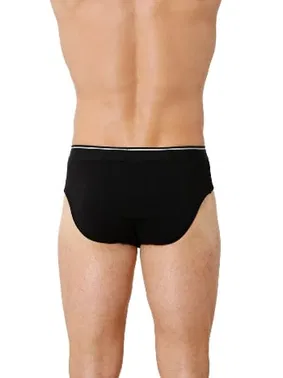 Özkan Siyah Erkek Pamuklu Likralı Penye Esnek Rahat Slip Külot Özkan 11330 - Alternatif Görünüm