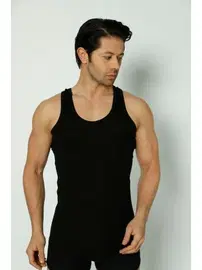 Arma Yıldız Siyah Fitilli Kaşkorse Erkek Atlet Arma Yıldız 1187