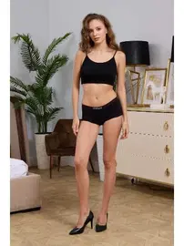 Darkzone Siyah Kadın Boxer Darkzone DZBYN0024