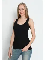 Siyah Kalın Askılı Dantelli Atlet 3lü Paket Arma Yıldız 3363 - 3 ADET Siyah detay görünüm