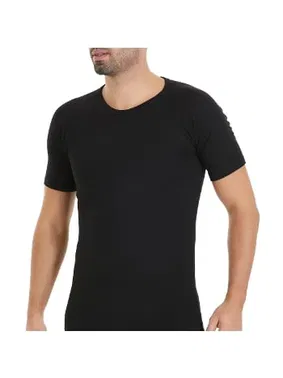 Yıldız Çamaşır Siyah Kısa Kollu Erkek Termal İçlik Yıldız 268