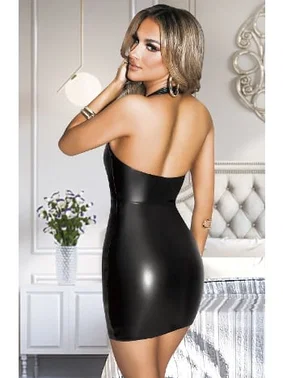 Pink Night Siyah Lame Kadın Seksi Elbise Pink Night 4401 - Alternatif Görünüm