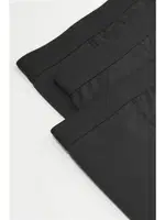 Siyah Likralı 3lü Boxer Arma Yıldız 1144 - 3 ADET Siyah farklı açı