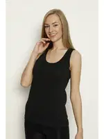 Siyah Likralı Geniş Askı Atlet 3lü Paket Arma Yıldız 3355 - 3 ADET Siyah farklı açı