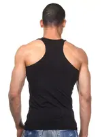 Siyah Pamuklu Erkek Atlet Darkzone DZN7201 detay görünüm